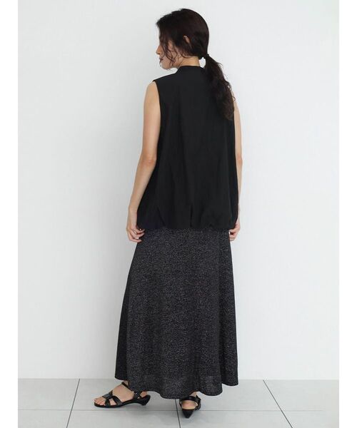 FIKA.(フィーカ)の「Long strap balloon vest(シャツ/ブラウス・レディース・ブラウン/グレー/ブラック・FREE)」の19枚目の写真