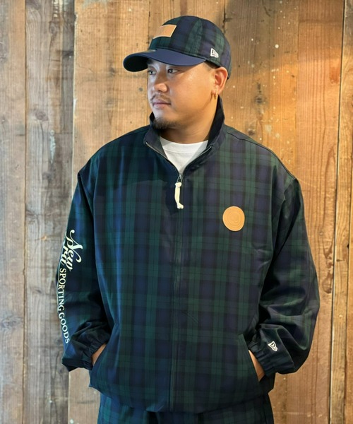 NEW ERA(ニューエラ)の「【NEW ERA】OD TRACK JACKET OHASHI PATCH BWAT(その他アウター・メンズ・ブラック・LARGE/MEDIUM/X-LARGE)」の1枚目の写真