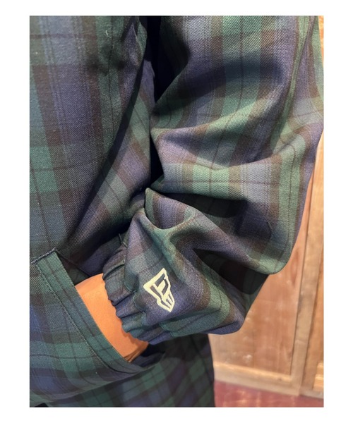 NEW ERA(ニューエラ)の「【NEW ERA】OD TRACK JACKET OHASHI PATCH BWAT(その他アウター・メンズ・ブラック・LARGE/MEDIUM/X-LARGE)」の14枚目の写真