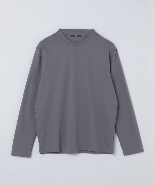SHIPS(シップス)の「【WEB限定】SHIPS:〈接触冷感/手洗い可能〉100/2 クロスネック ビズ ロングスリーブ Tシャツ(Tシャツ/カットソー・メンズ・ホワイト/ネイビー/ブラック/チャコールグレー・SMALL/X-LARGE/MEDIUM/LARGE)」の20枚目の写真