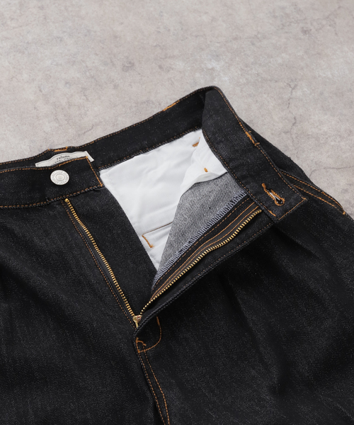 JOURNAL STANDARD relume(ジャーナルスタンダード レリューム)の「デニムライク2タックワイドパンツ(その他パンツ・レディース・ネイビー/ブラック・36/38)」の6枚目の写真
