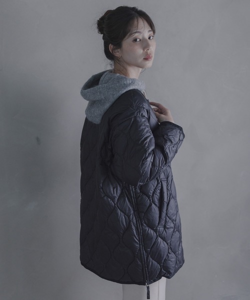 URBAN RESEARCH Sonny Label(アーバンリサーチサニーレーベル)の「『別注』TAION×Sonny Label ミリタリーダウンジャケット(ダウンジャケット/コート・レディース・カーキ/ブラウン/ブラック・FREE)」の6枚目の写真
