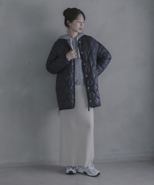 URBAN RESEARCH Sonny Label(アーバンリサーチサニーレーベル)の「『別注』TAION×Sonny Label ミリタリーダウンジャケット(ダウンジャケット/コート・レディース・カーキ/ブラウン/ブラック・FREE)」の9枚目の写真