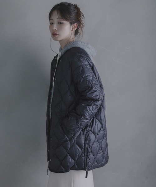URBAN RESEARCH Sonny Label(アーバンリサーチサニーレーベル)の「『別注』TAION×Sonny Label ミリタリーダウンジャケット(ダウンジャケット/コート・レディース・カーキ/ブラウン/ブラック・FREE)」の8枚目の写真