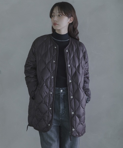 URBAN RESEARCH Sonny Label(アーバンリサーチサニーレーベル)の「『別注』TAION×Sonny Label ミリタリーダウンジャケット(ダウンジャケット/コート・レディース・カーキ/ブラウン/ブラック・FREE)」の19枚目の写真