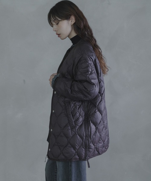 URBAN RESEARCH Sonny Label(アーバンリサーチサニーレーベル)の「『別注』TAION×Sonny Label ミリタリーダウンジャケット(ダウンジャケット/コート・レディース・カーキ/ブラウン/ブラック・FREE)」の20枚目の写真