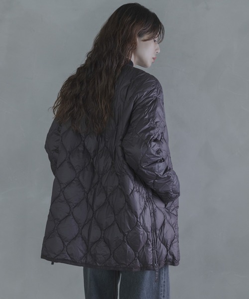URBAN RESEARCH Sonny Label(アーバンリサーチサニーレーベル)の「『別注』TAION×Sonny Label ミリタリーダウンジャケット(ダウンジャケット/コート・レディース・カーキ/ブラウン/ブラック・FREE)」の21枚目の写真