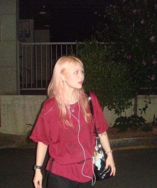 NET SOCIAL CLUB(ネットソーシャルクラブ)の「アウター ハート 半袖Tシャツ (ブラック)(Tシャツ/カットソー・レディース・その他・MEDIUM/X-LARGE/LARGE/SMALL)」の10枚目の写真
