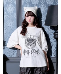 スカルケーキスパイダーTシャツ