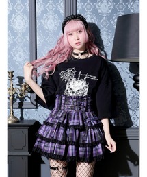 NOEMIE（ノエミー）の「スカルケーキスパイダーTシャツ（Tシャツ/カットソー）」