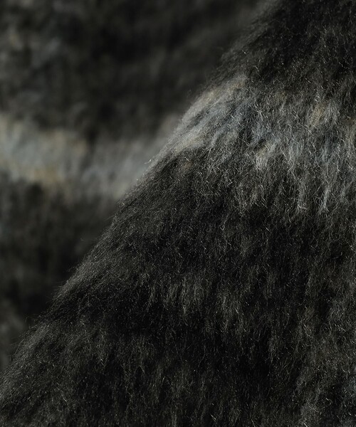 BEAMS HEART(ビームスハート)の「シャギー チェック シャツジャケット(シャツ/ブラウス・メンズ・ブラック/ブラウン・LARGE/MEDIUM/SMALL)」の7枚目の写真