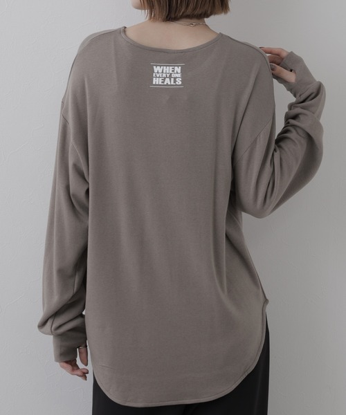 FUNALIVE（ファンアライブ）の「fm clothing カットソー 長袖（Tシャツ/カットソー・レディース・モカ・FREE）」の12枚目の写真