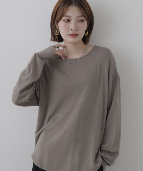 FUNALIVE（ファンアライブ）の「fm clothing カットソー 長袖（Tシャツ/カットソー・レディース・モカ・FREE）」の16枚目の写真