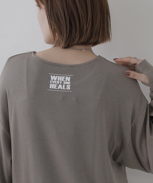 FUNALIVE（ファンアライブ）の「fm clothing カットソー 長袖（Tシャツ/カットソー・レディース・モカ・FREE）」の17枚目の写真