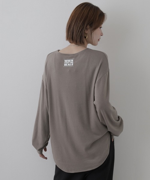 FUNALIVE（ファンアライブ）の「fm clothing カットソー 長袖（Tシャツ/カットソー・レディース・モカ・FREE）」の18枚目の写真