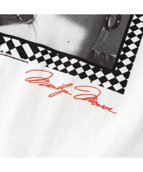 CALEE（キャリー）の「Marilyn Monroe TEE <B TYPE>（Tシャツ/カットソー・メンズ・ホワイト・XX-LARGE/X-LARGE/LARGE/MEDIUM）」の4枚目の写真