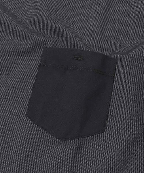ITEMS URBANRESEARCH(アイテムズ アーバンリサーチ)の「デニムライクデザインポケットカットソー(Tシャツ/カットソー・メンズ・ネイビー/グレー系その他/ブラック・LARGE/MEDIUM)」の8枚目の写真