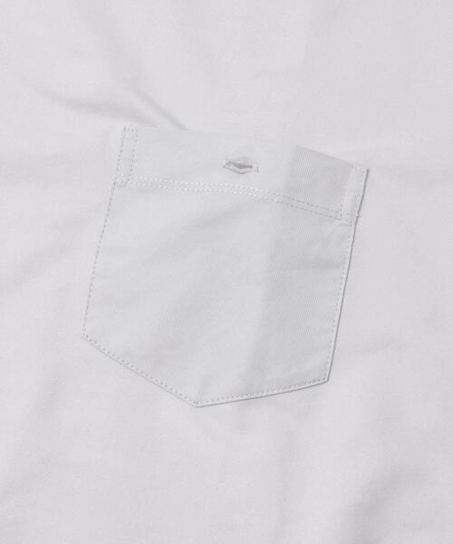 ITEMS URBANRESEARCH(アイテムズ アーバンリサーチ)の「デニムライクデザインポケットカットソー(Tシャツ/カットソー・メンズ・ネイビー/グレー系その他/ブラック・LARGE/MEDIUM)」の17枚目の写真