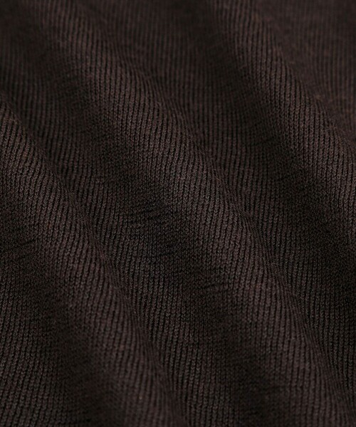 BROOKS BROTHERS（ブルックスブラザーズ）の「メリノウール　ハーフジップ　モックネックセーター（ニット/セーター・メンズ・ブラウン・MEDIUM/LARGE/SMALL）」の4枚目の写真