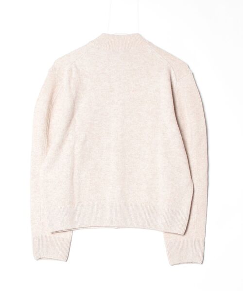Maison Kitsune(メゾンキツネ)の「FOX HEAD LAMBSWOOL HIGH NECK CARDIGAN(カーディガン/ボレロ・レディース・ブラウン/ライトベージュ・M/XS/L/XL/S)」の11枚目の写真