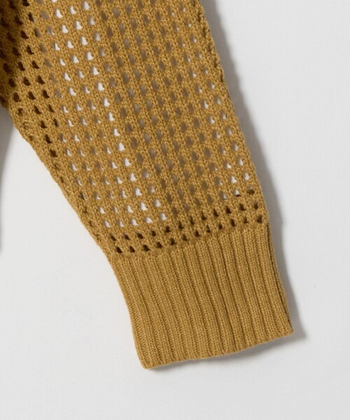 A DAY IN THE LIFE UNITED ARROWS(アデイインザライフユナイテッドアローズ)の「メッシュ クルーネックニット+カットソー -セットアイテム- -ウォッシャブル- <A DAY IN THE LIFE>(ニット/セーター・レディース・マスタード/ダークグレー/コバルトブルー/ナチュラル・FREE)」の7枚目の写真