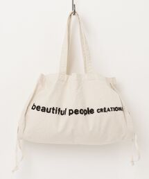 beautiful people（ビューティフルピープル）の「brushed logo mini leisure bag 1636611947（トートバッグ）」