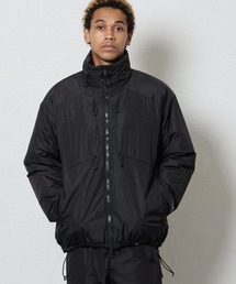 NUMBER (N)INE（ナンバーナイン）の「NYLON SWITCHING POCKET INSULATION JACKET / 撥水 ナイロン シーム ポケット 中綿 スタンドネック ジャケット（ブルゾン）」