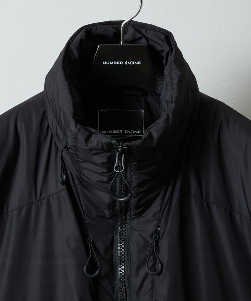 NYLON SWITCHING POCKET INSULATION JACKET / 撥水 ナイロン シーム