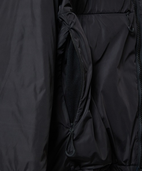 NYLON SWITCHING POCKET INSULATION JACKET / 撥水 ナイロン シーム