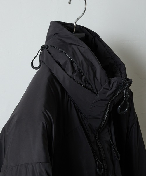 NYLON SWITCHING POCKET INSULATION JACKET / 撥水 ナイロン シーム