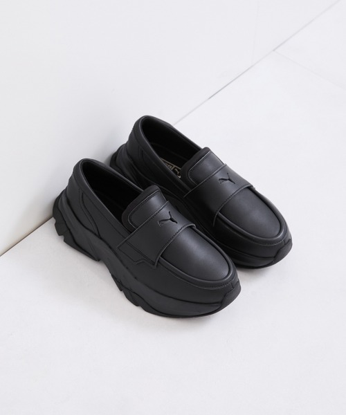 PUMA(プーマ)の「【PUMA/プーマ】LOAFYR WNS / プーマ ローファー ウィメンズ(スニーカー・レディース・ブラック・25/24/23/24.0cm/25.0cm)」の2枚目の写真