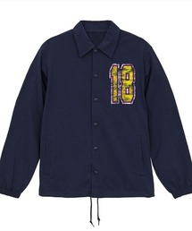 NYLAUS（ナイラス）の「Ol' Basics（オール・ベーシックス） コーチジャケット コットン 綿 かすれナンバリング ヴィンテージライク プリント アウター ブルゾン アメカジ メンズ レディース ユニセックス（ブルゾン）」