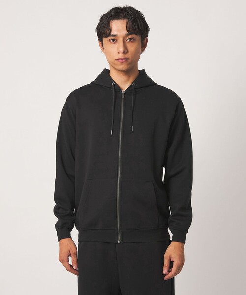 A DAY IN THE LIFE UNITED ARROWS(アデイインザライフユナイテッドアローズ)の「ダンボールニット シップパーカー<A DAY IN THE LIFE>(パーカー・メンズ・グレー系/ブラック・M/L)」の6枚目の写真