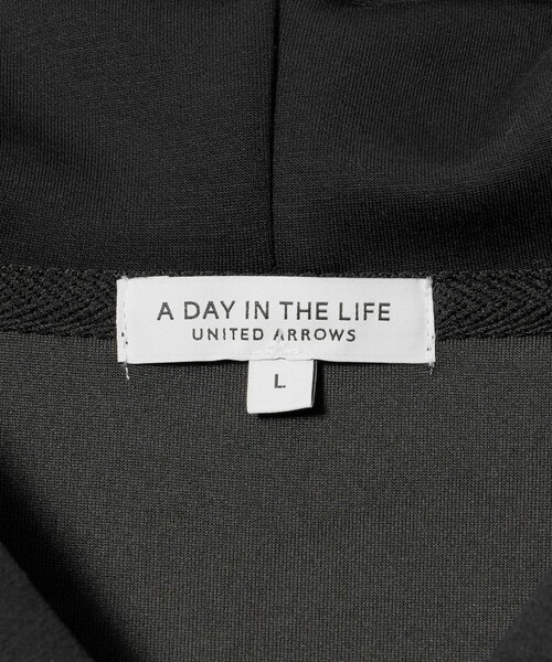 A DAY IN THE LIFE UNITED ARROWS(アデイインザライフユナイテッドアローズ)の「ダンボールニット シップパーカー<A DAY IN THE LIFE>(パーカー・メンズ・グレー系/ブラック・M/L)」の20枚目の写真