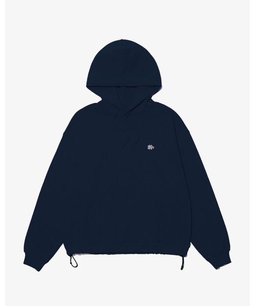 KEBOZ(ケボズ)の「EFG WAPPEN DRAWSTRING SWEAT HOODIE(パーカー・メンズ・アッシュグレー/ネイビー/ブラック/ライトインディゴブルー/カモフラージュ/オレンジ・XL/L/M/S)」の4枚目の写真