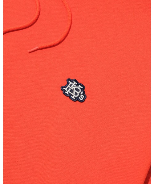 KEBOZ(ケボズ)の「EFG WAPPEN DRAWSTRING SWEAT HOODIE(パーカー・メンズ・アッシュグレー/ネイビー/ブラック/ライトインディゴブルー/カモフラージュ/オレンジ・XL/L/M/S)」の20枚目の写真