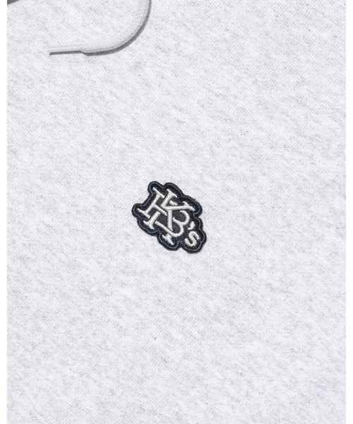 KEBOZ(ケボズ)の「EFG WAPPEN DRAWSTRING SWEAT HOODIE(パーカー・メンズ・アッシュグレー/ネイビー/ブラック/ライトインディゴブルー/カモフラージュ/オレンジ・XL/L/M/S)」の18枚目の写真