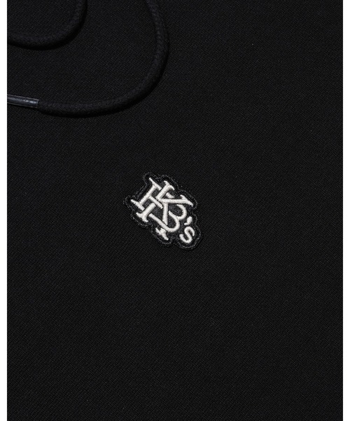 KEBOZ(ケボズ)の「EFG WAPPEN DRAWSTRING SWEAT HOODIE(パーカー・メンズ・アッシュグレー/ネイビー/ブラック/ライトインディゴブルー/カモフラージュ/オレンジ・XL/L/M/S)」の8枚目の写真