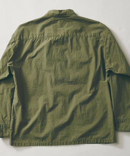 MONKEY TIME(モンキータイム)の「<monkey time> ∴ ダンプ ジャングル ファティーグジャケット◆(ミリタリージャケット・メンズ・ブラック/オリーブ・SMALL/X-LARGE/MEDIUM/LARGE)」の6枚目の写真