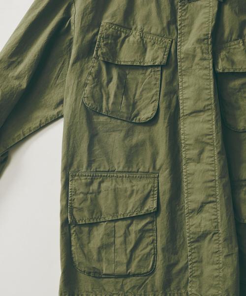 MONKEY TIME(モンキータイム)の「<monkey time> ∴ ダンプ ジャングル ファティーグジャケット◆(ミリタリージャケット・メンズ・ブラック/オリーブ・SMALL/X-LARGE/MEDIUM/LARGE)」の3枚目の写真