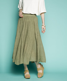 PLAIN CLOTHING | 【PLAIN CLOTHING】シフォンロングスカート(スカート)
