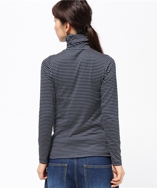 bodco（ボッコ）の「【bodco】ボッコ/ タートルネック【レディース】（Tシャツ/カットソー・レディース・ピンク/ダークグリーン/グレー/ネイビー/その他/レッド系その他・MEDIUM/SMALL）」の9枚目の写真