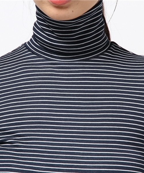 bodco（ボッコ）の「【bodco】ボッコ/ タートルネック【レディース】（Tシャツ/カットソー・レディース・ピンク/ダークグリーン/グレー/ネイビー/その他/レッド系その他・MEDIUM/SMALL）」の10枚目の写真