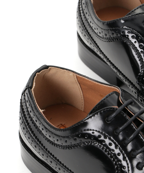 LASSU&FRISS（ラスアンドフリス）の「LASSU&FRISS / ウイングチップシューズ（802）（ドレスシューズ・メンズ・ライトブラウン/ブラック/ブラック×ホワイト/ブラウン・42/43/44/41/40/39/45/46/50/48/47）」の10枚目の写真