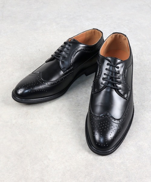 LASSU&FRISS（ラスアンドフリス）の「LASSU&FRISS / ウイングチップシューズ（802）（ドレスシューズ・メンズ・ライトブラウン/ブラック/ブラック×ホワイト/ブラウン・42/43/44/41/40/39/45/46/50/48/47）」の13枚目の写真