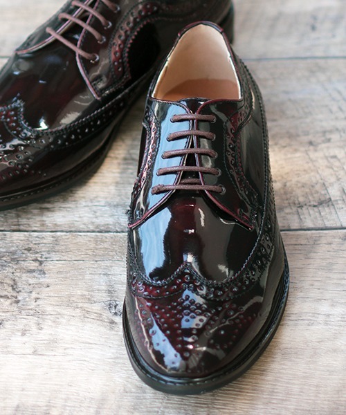 LASSU&FRISS（ラスアンドフリス）の「LASSU&FRISS / ウイングチップシューズ（802）（ドレスシューズ・メンズ・ライトブラウン/ブラック/ブラック×ホワイト/ブラウン・42/43/44/41/40/39/45/46/50/48/47）」の15枚目の写真