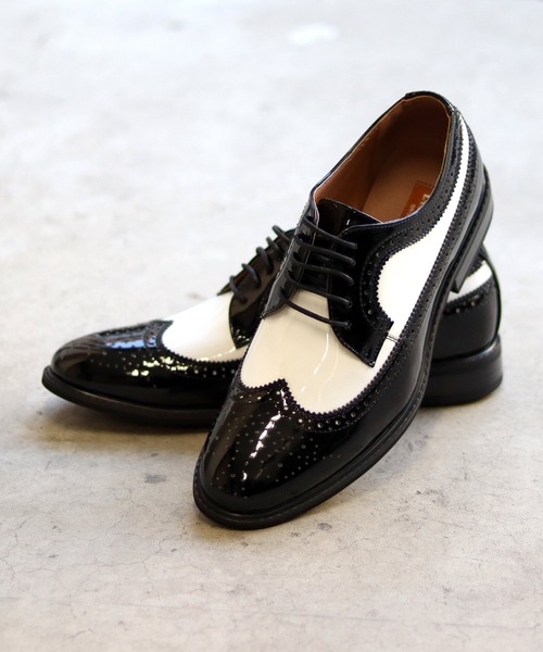 LASSU&FRISS（ラスアンドフリス）の「LASSU&FRISS / ウイングチップシューズ（802）（ドレスシューズ・メンズ・ライトブラウン/ブラック/ブラック×ホワイト/ブラウン・42/43/44/41/40/39/45/46/50/48/47）」の18枚目の写真