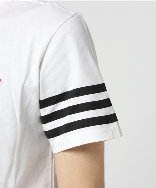 adidas（アディダス）の「オリジナルス Tシャツ [STREET GRAPHIC TEE]（Tシャツ/カットソー・メンズ・ホワイト/ブラック/ブルー・X-LARGE/LARGE/SMALL/XXX-LARGE/XX-LARGE/X-SMALL/MEDIUM）」の7枚目の写真