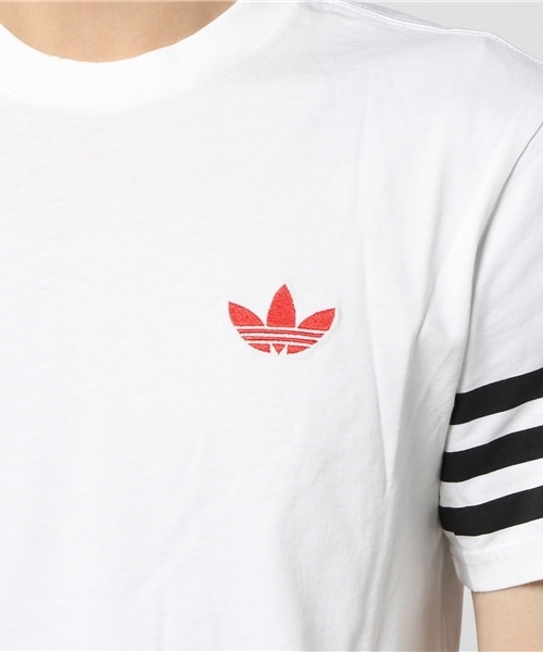 adidas（アディダス）の「オリジナルス Tシャツ [STREET GRAPHIC TEE]（Tシャツ/カットソー・メンズ・ホワイト/ブラック/ブルー・X-LARGE/LARGE/SMALL/XXX-LARGE/XX-LARGE/X-SMALL/MEDIUM）」の8枚目の写真