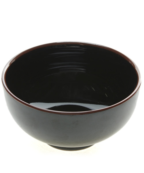 UNITED ARROWS（ユナイテッドアローズ）の「白山陶器 5寸 深めん丼 天目（食器・レディース・ダークブラウン・フリー）」の2枚目の写真